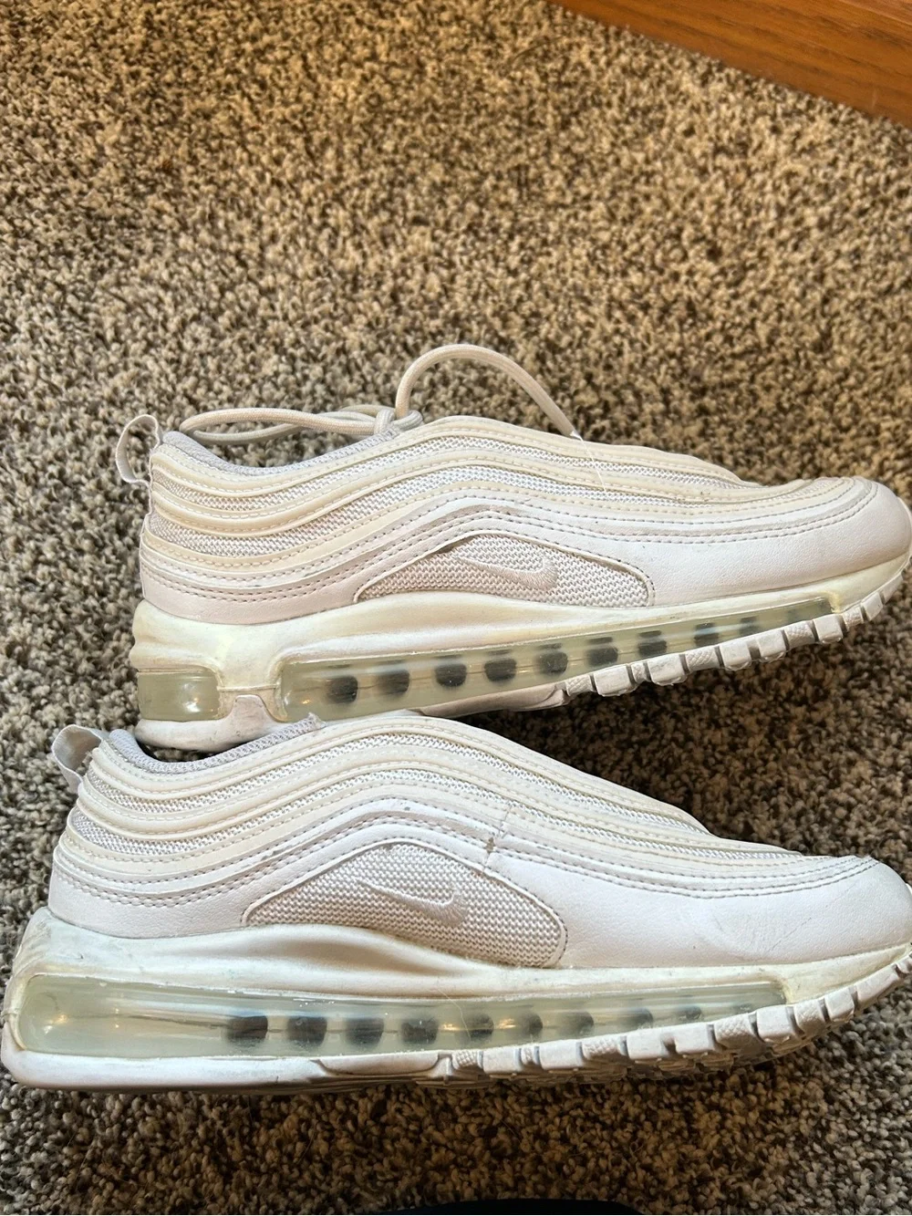 Nike Neutral-Tone Air Max 97 Sneakers in Off-White